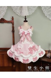 Twin Bears Frosting Sugar Rabbit Salopette and JSK(1st Pre-Order/2 Colours/Full Payment Without Shipping)